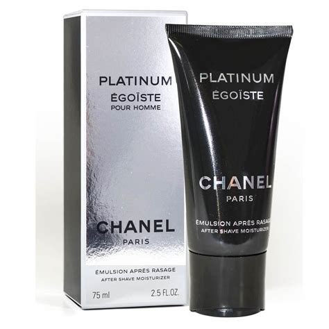 chanel platinum after shave balm.